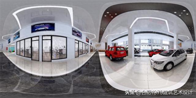 合肥汽车4S店展厅装修设计与布局