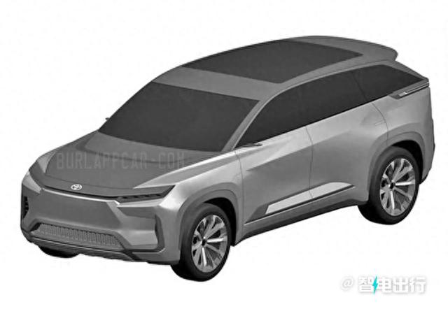丰田全新7座SUV预告图泄露！尺寸超汉兰达，比理想L8耐看？