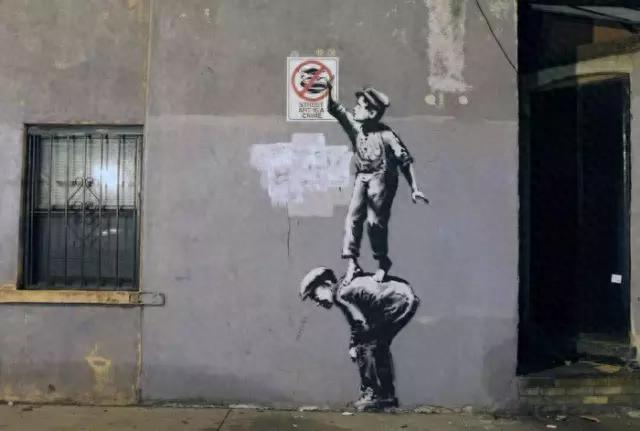 就不告诉你我长啥样｜神秘的街头艺术家班克斯(Banksy)