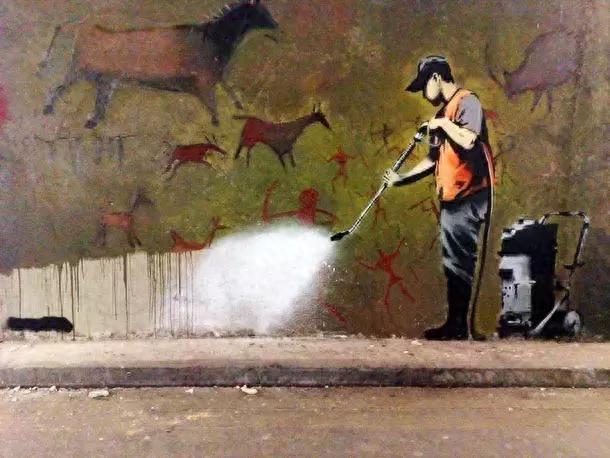 就不告诉你我长啥样｜神秘的街头艺术家班克斯(Banksy)