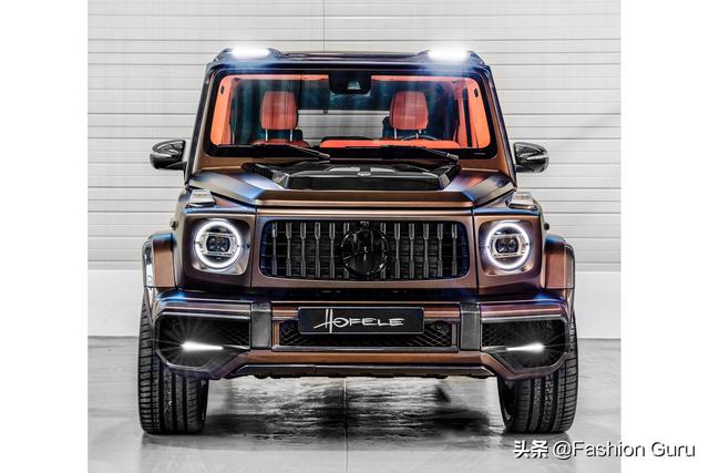 HOFELE 发表全新奔驰AMG G63 定制车漆碳纤维改装车型