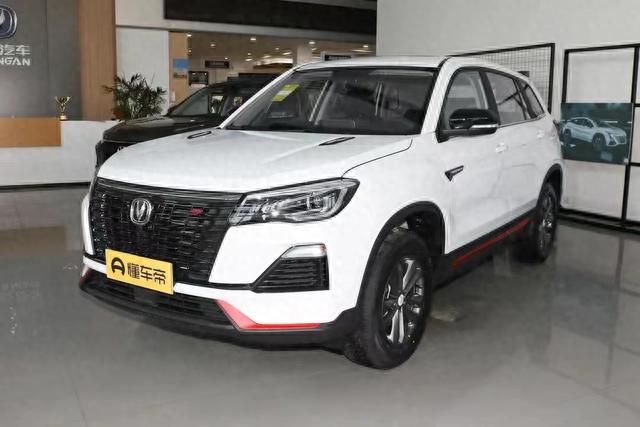 长安CS75，外观动感，搭载1.5T+6挡手动，5门5座SUV