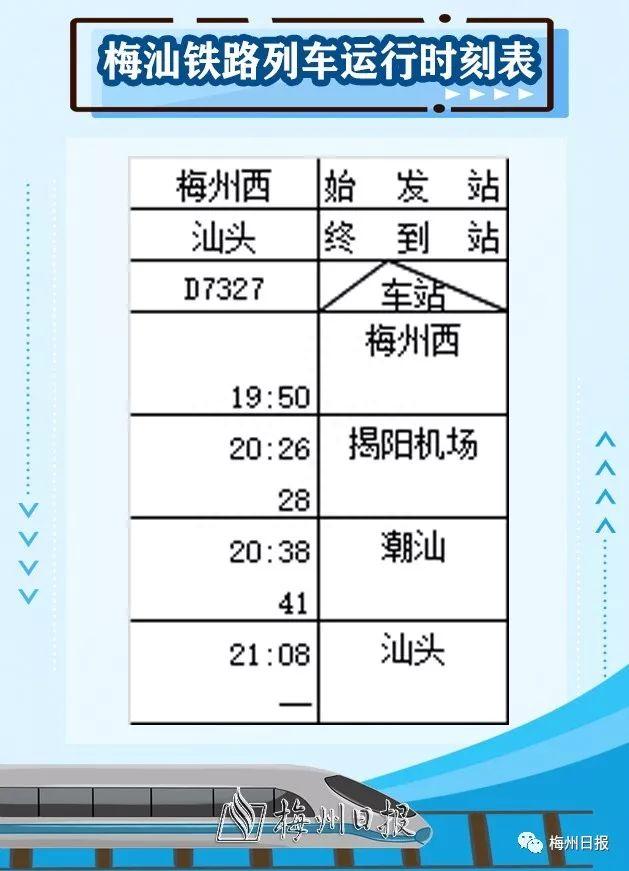 今天通车！东莞→梅州最快约3小时！票价来了！