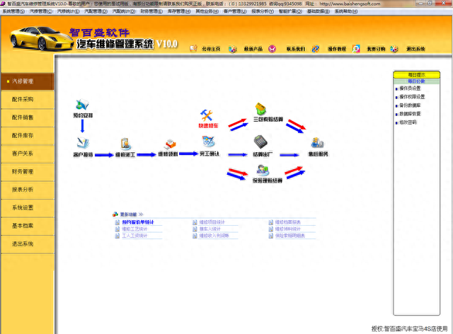 2020年免费汽车维修在线管理软件可以免费试用