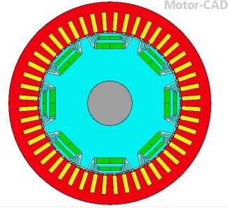 基于Motor-CAD的新能源汽车电机水冷及喷油冷对比分析