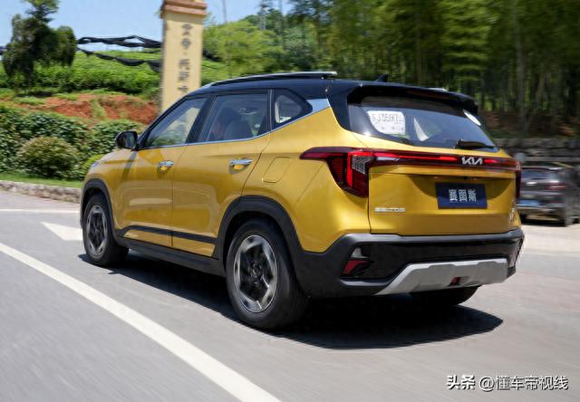 新车｜合资紧凑型SUV，不到10万能打吗？试驾起亚赛图斯1.5自吸版