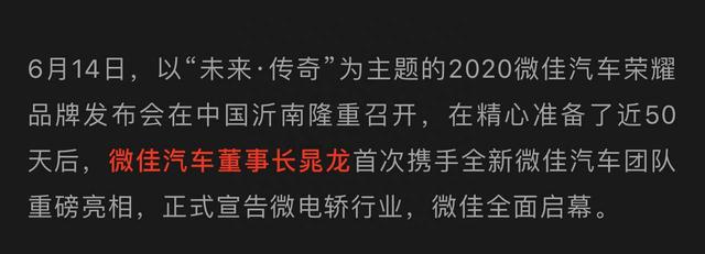 把蔚来“玩坏”的微佳汽车，背后藏着怎样的资本迷局？