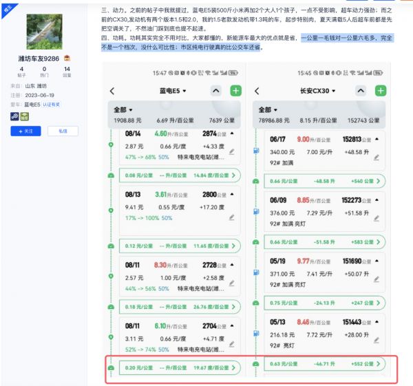 从燃油车到插混SUV的转变：为啥选择蓝电E5，车主的选择才是最佳代言