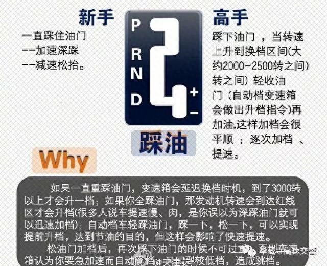 自动挡汽车驾驶实用技巧，新老司机对照，老司机手把手教你