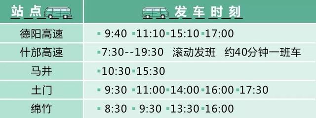 成都东站汽车客运站最新最全的客运班线时刻表来了~