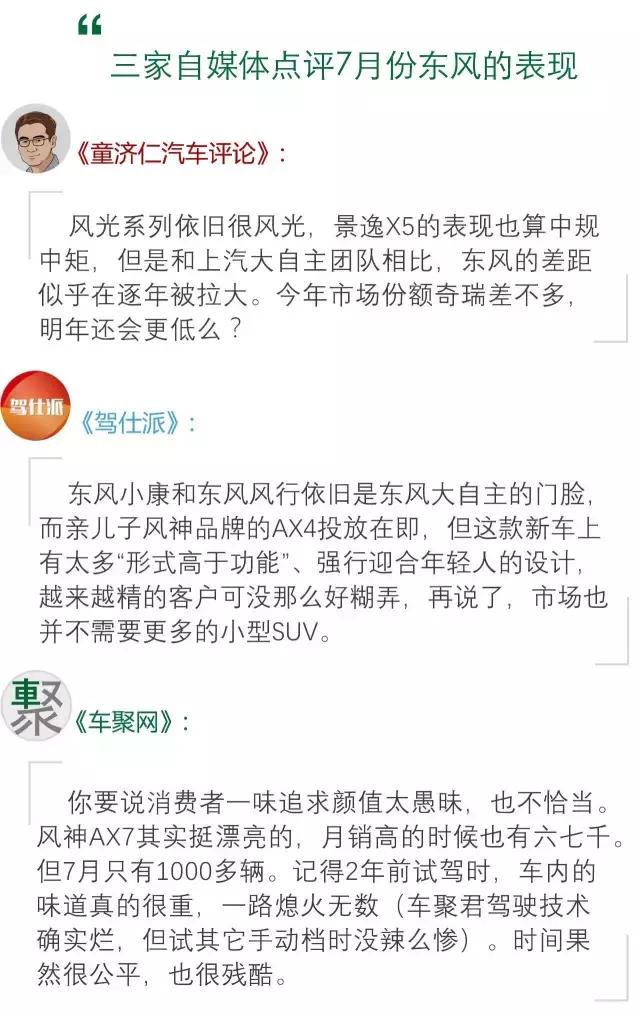 为什么说7月自主品牌开启了“甩干机模式”？