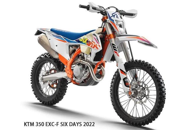 2022 款 KTM EXC 六日版发布，售价9万多依旧无法上牌