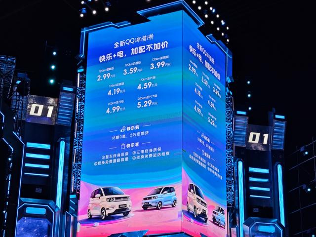 2.99万起，新增205km快充版，新款奇瑞QQ冰淇淋上市