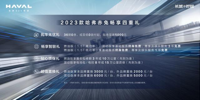 8.28万-12.88万元 2023款哈弗赤兔正式上市