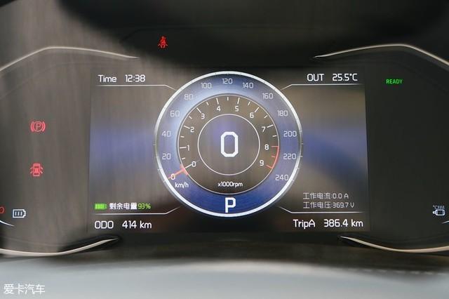 综合续航里程250km 爱卡试众泰T300 EV