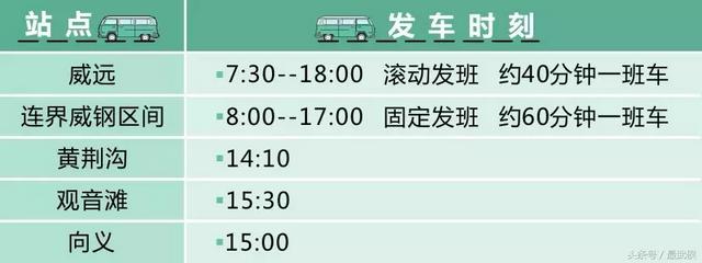 速速收藏！最新最全的客运班线时刻表，这些目的地都很skr~