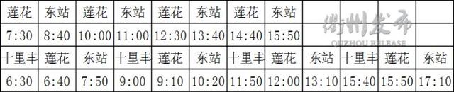 下周一，衢州汽车东站试运行！长啥样？班次、途经站点公布