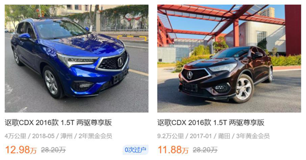 广汽讴歌退市，花12万买台“精装CR-V”，二手讴歌CDX值吗？