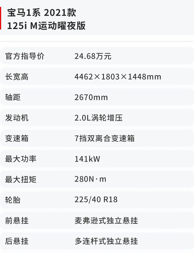 宝马1系试驾：一体式运动座椅，2.0T发动机，20来万最有面