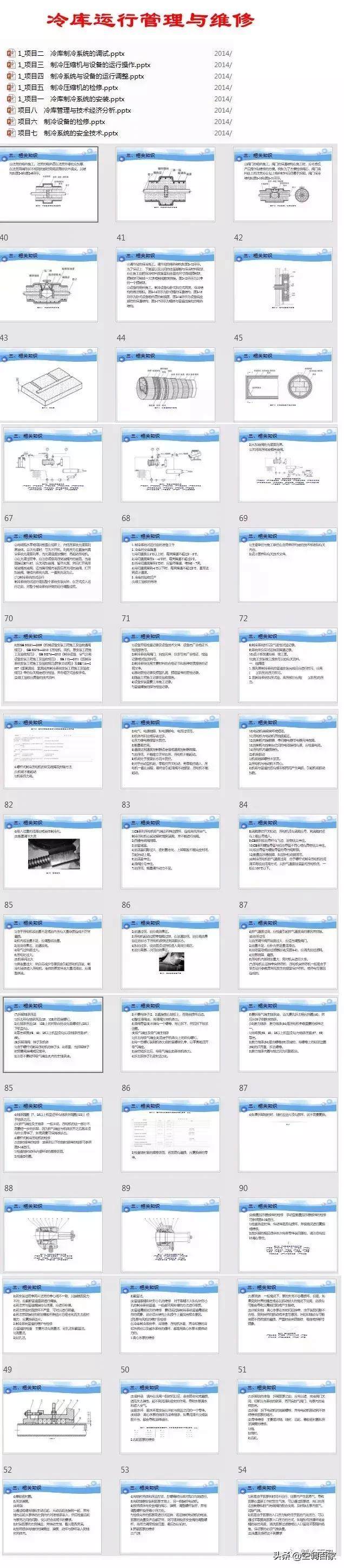 太全啦，制冷空调行业PPT课件全集
