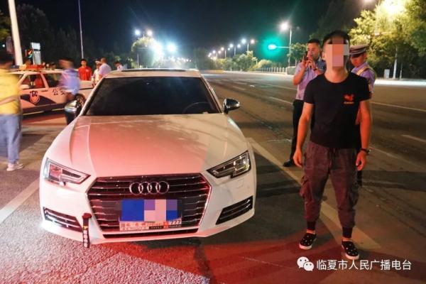 你敢飙车！临夏交警就抓