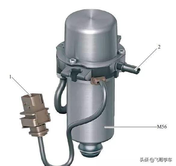 高清图解 新能源汽车制动系统电动真空泵