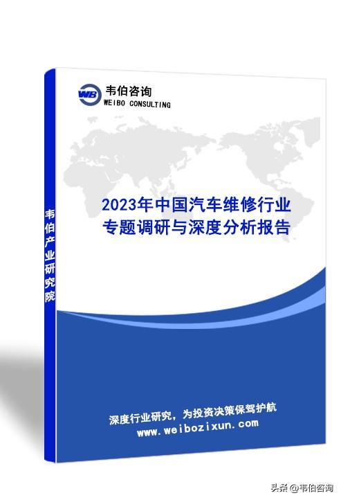 韦伯咨询：2023年中国汽车维修行业专题调研与深度分析报告