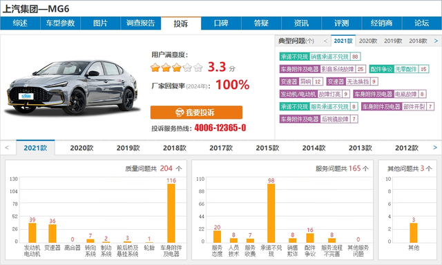 【汽车3·15】车主吐槽名爵“好差劲”，多次维修仍无法解决问题