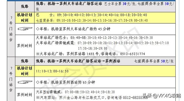 最全无锡苏南硕放国际机场周边地区班车、机场大巴时刻表