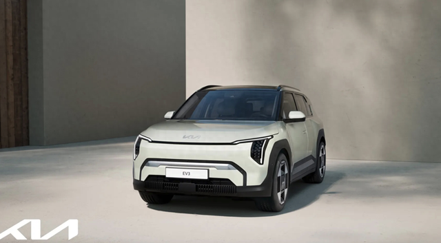 起亚发布全新小型纯电SUV——EV3，纯电续航约600公里