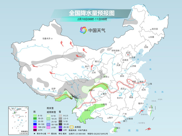 中东部多地气温先升后降起伏明显 明起降水发展增多