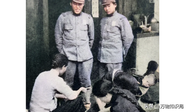 1940年，日军禁止公开的照片，一名慰安妇女孩表情呆滞，命运难测