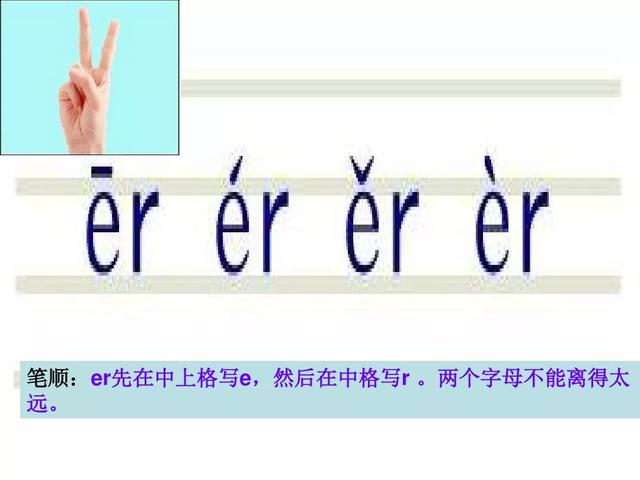 部编版一年级上册汉语拼音11《ie üe er》图文讲解