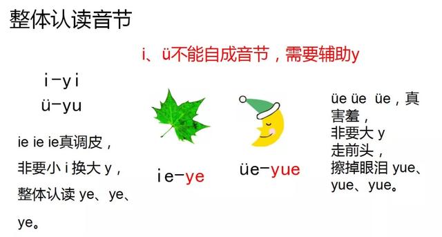 部编版一年级上册汉语拼音11《ie üe er》图文讲解